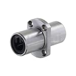 Flanged Linear Bushing - Standard, Center Flanged, Double[RoHS Comliant]