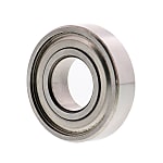 Stainless steel deep groove ball bearings - Double shield type