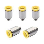 Miniature Fittings Straight Round Male Connector