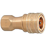 Double Valves SP Couplers For Cooling -Sockets/Male Screw Type-