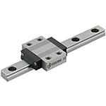 ES Miniature Linear Guides - Wide Standard Blocks (Light Preload / Slight Clearance) [RoHS Compliant]