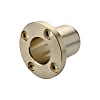 Special Brass Oil Free Bushings Round Flanged