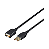 สายไฟ ต่อ USB2.0 (A ถึง A) ประเภทการนวด องค์ประกอบ คาร์บอน