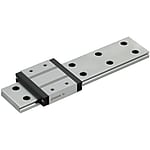 ES Miniature Linear Guides - Wide Rails - Standard Blocks (Light Preload / Slight Clearance) [RoHS Compliant]