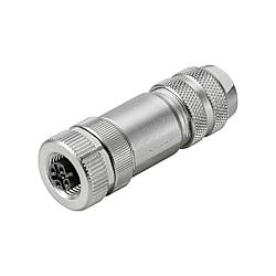 M12 Buchse, B-Kabel-Steckverbinder SAIBM 5/8S M12 5P B-COD