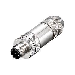 M12 Stecker-Steckverbinder, D-Kabel SAISM-4/8S-M12 4P D-ZF
