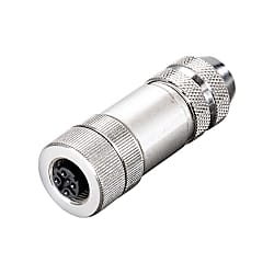 M12 Buchse, D-Kabel-Steckverbinder SAIBM-4/8S-M12-4P D-COD