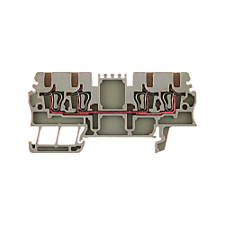 Durchgangs-Reihenklemme, Zugfederanschluss, 2.5 mm², 800 V, 24 A 1775580000