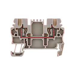 Durchgangs-Reihenklemme, Zugfederanschluss, 2.5 mm², 800 V, 24 A 1775480000