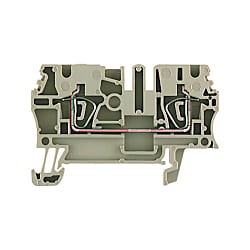 Durchgangs-Reihenklemme, Zugfederanschluss, 2.5 mm², 800 V, 24 A 1781820000