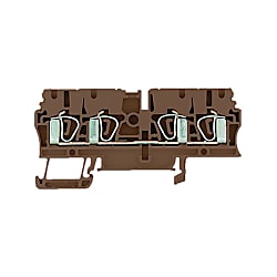 Durchgangs-Reihenklemme, Zugfederanschluss, 2.5 mm², 800 V, 24 A 1683460000