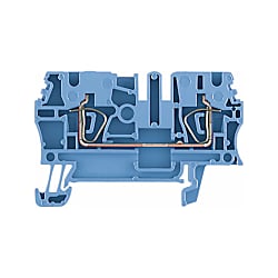 Durchgangs-Reihenklemme, Zugfederanschluss, 2.5 mm², 800 V, 24 A 1608520000
