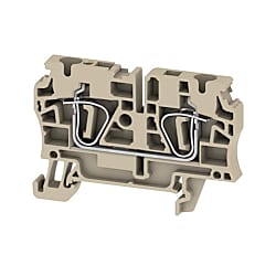 Durchgangs-Reihenklemme, Zugfederanschluss, 2.5 mm², 800 V, 24 A 1632050000