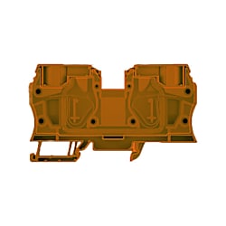 Durchgangs-Reihenklemme, Zugfederanschluss, 2.5 mm², 800 V, 24 A 1830760000
