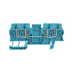 Durchgangs-Reihenklemme, Zugfederanschluss, 2.5 mm², 800 V, 24 A 1775600000