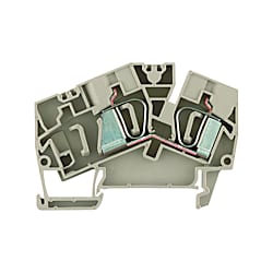 Durchgangs-Reihenklemme, Zugfederanschluss, 2.5 mm², 800 V, 24 A 1771380000