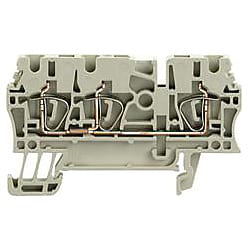 Durchgangs-Reihenklemme, Zugfederanschluss, 2.5 mm², 800 V, 24 A 1683390000