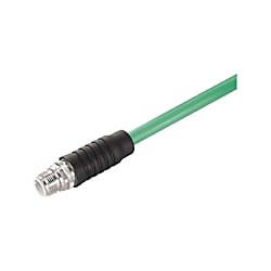 Rundsteckverbinder (feldkonfektionierbar) , Stift, gerade, M12 1380610000