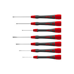 Wiha Feinschraubendreher Set PicoFinish® Schlitz, Phillips 7-tlg.