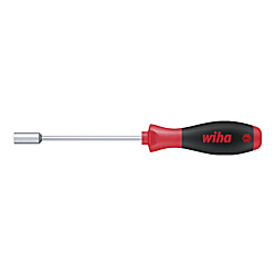 Wiha Schraubendreher SoftFinish® Sechskant-Steckschlüssel mit Rundklinge 01029