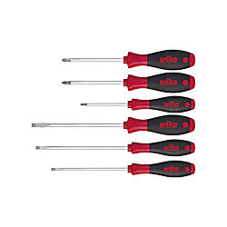 Wiha Schraubendreher Set SoftFinish® Phillips, Pozidriv 6-tlg.