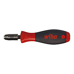 Wiha Schraubendreher mit Bithalter SoftFinish® CentroFix mechanisch verriegelbar 1/4"