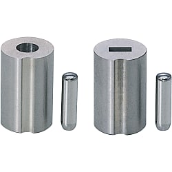 Bussole di taglio cilindriche / scanalatura per tasselli