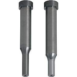 Poinçon cylindrique épaulé / tête cylindrique / déporté / perçage pneumatique / rodé / VHM