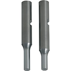 Cutting punches / without head / internal thread / lateral punch suspension / lapped / solid carbide