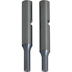Cutting punches / without head / lateral punch suspension / D negative tolerance / solid carbide