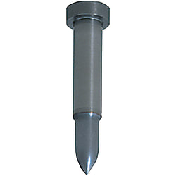 Pilot pins for stripper plate / cylindrical head / stepped / parabolic tip / solid carbide / TiCN