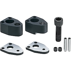 Cutting punch holders / triangular / 25 mm / precise positioning, compact, set SP-FSN10