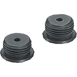 Screw plugs with flange / through hole