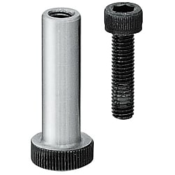 Spacer bolts for stripper plates / length configurable