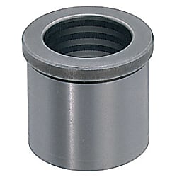 Sliding guide bushes with collar for stripper plates / oil grooves / h4 / insert sleeve / grey cast iron