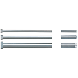Precision ejector pins / head flattened on one side / HSS / engraved face / shaft diameter, length configurable