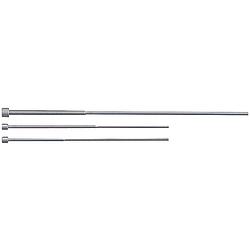 Ejecteurs tubulaires / tête cylindrique / acier à outils / nitruré / rétreint / diamètre de la pointe configurable ENS3-200-2.0-100
