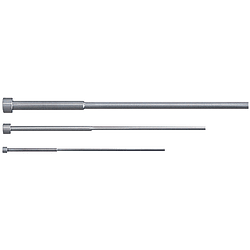 Ejecteurs tubulaires / tête cylindrique / acier à outils / prétraité / rétreint / diamètre de la pointe, longueur configurable
