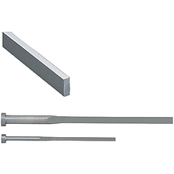 Precision flat ejector pins / head shape selectable / HSS / position chamfer selectable / dimensions configurable