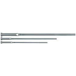 Flat ejector pins / head shape selectable / tool steel / nitrided / length configurable / large version