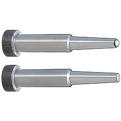 Konturkernstifte / zylindrisch / HSS, Werkzeugstahl / L 0,01mm / konische Stirnform wählbar / geläppt
