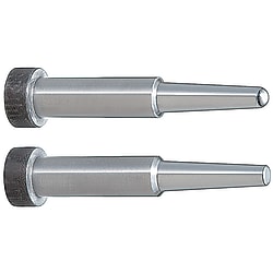 Konturkernstifte / zylindrisch / HSS, Werkzeugstahl / D,L 0,01mm / konische Stirnform wählbar / geläppt