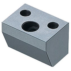 Core lock stopper blocks / wedge-shaped / internal thread / inclined bolt mounting / full groove embedding / large version