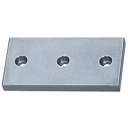 Slide plates / steel / flat / oil groove selectable