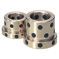 Guide bushes / brass / maintenance-free solid lubrication / for high temperatures