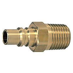 Quick release coupling plugs / nominal size 8 / external thread