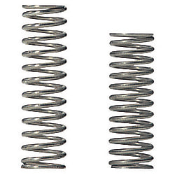 Compression springs / flat wire / lacquered, unlacquered / 65% spring deflection / 200° heat-resistant WMH10-70