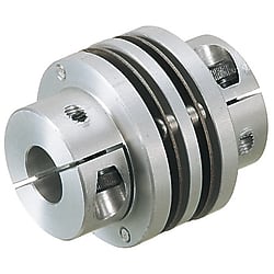Servo-Kupplungen / CPDD / Korpus: Aluminium, Ø32-63 / 1 Scheibe, 2 Scheiben: Stahl / Nabenklemmung, Passfeder optional