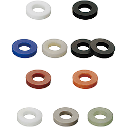 Rondelle in plastica / POM / MC Nylon / bakelite / PEEK / fibra di vetro PACK-WSJM5-2-2
