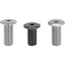 Flat head screws / Hexalobular socket / steel, stainless steel CBSKE3-6